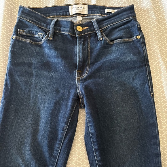 Frame Denim Le Skinny de Jeanne Skinny Jeans Size 26 - Picture 6 of 11